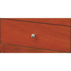 Comodino con cassetto, finitura in rovere resistente, 66 cm H x 61 cm L x 46 cm P