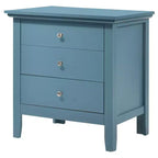 Comodino con cassetto, finitura in rovere resistente, 66 cm H x 61 cm L x 46 cm P