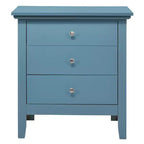 Comodino con cassetto, finitura in rovere resistente, 66 cm H x 61 cm L x 46 cm P