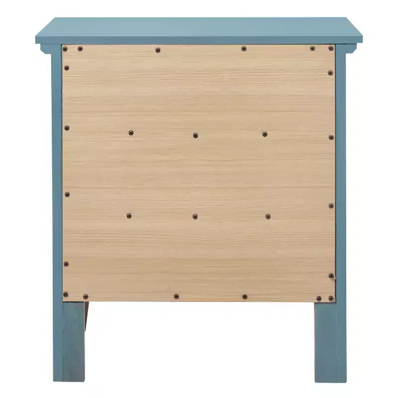 Comodino con cassetto, finitura in rovere resistente, 66 cm H x 61 cm L x 46 cm P