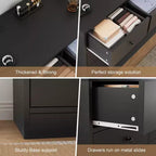 Cassettiera a 12 cassetti per camera da letto con presa di corrente, Armadio in legno da 61 pollici per camera da letto, armadio o soggiorno
