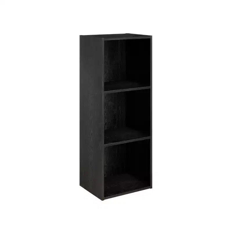 Scaffale decorativo a 3 cubi, libreria aperta, organizer per giocattoli, orizzontale o verticale