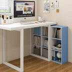 Scaffale decorativo a 3 cubi, libreria aperta, organizer per giocattoli, orizzontale o verticale