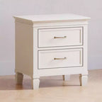 Comodino Assemblato, Bianco Caldo