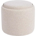 Studio 55D Elias 18 High Nathan Ginger Storage Ottoman with Reversible Tray