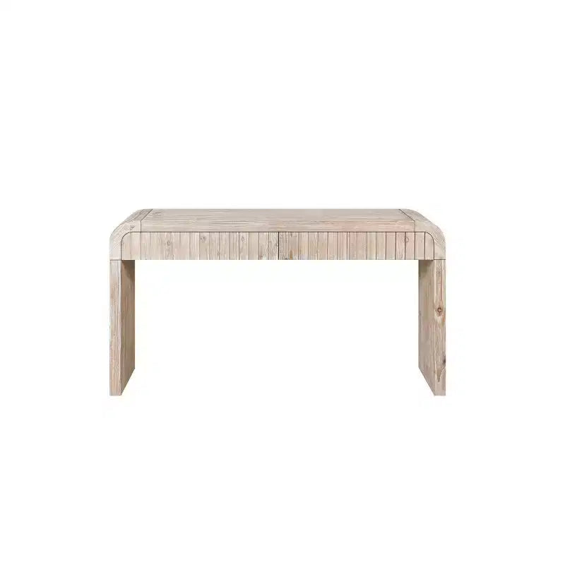 Consolle ingresso vintage con 59 cassetti, maniglie a scomparsa e design curvo, mobiletto per corridoio, soggiorno o sala da pranzo - Panipeachy