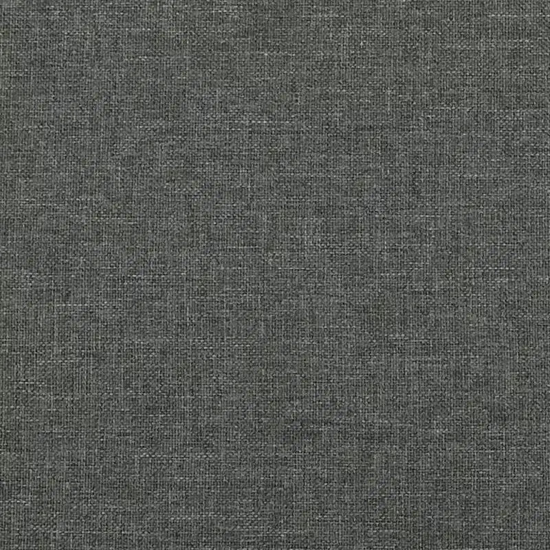 Struttura letto King Size, Letto a piattaforma imbottito grigio scuro, Nessuna rete a molle necessaria