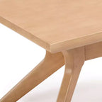 Tavolino rettangolare a gambe incrociate 40x20 pollici