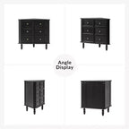 Mobile angolare a 2 ante con gambe tornite, 30 pollici H