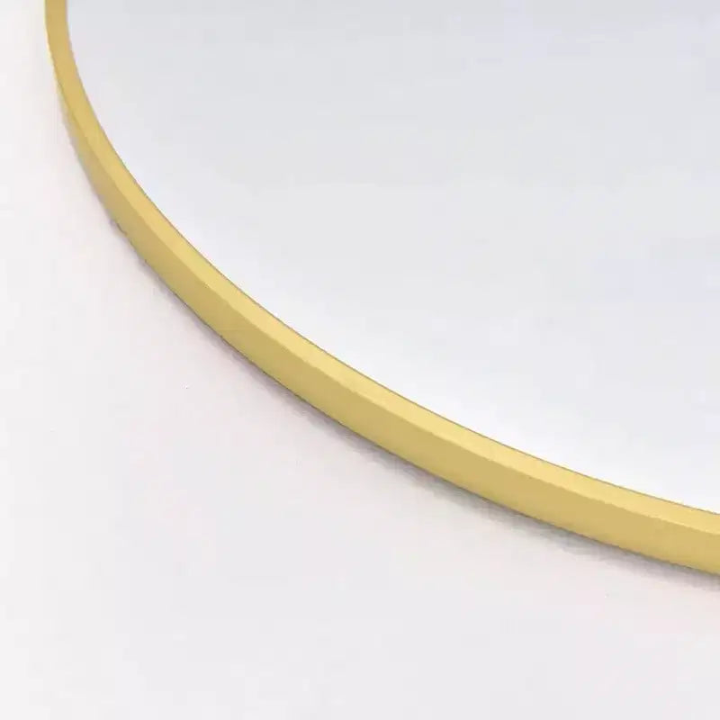 Specchio ad arco a figura intera da 147 cm, specchio da terra dorato con supporto, specchio da parete indipendente per camera da letto e spogliatoio