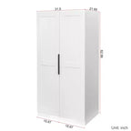 Dispensa da cucina da 160 cm, credenza a buffet autoportante con ante e ripiani per soggiorno e sala da pranzo
