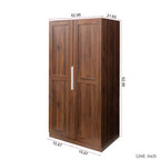 Dispensa da cucina da 160 cm, credenza a buffet autoportante con ante e ripiani per soggiorno e sala da pranzo