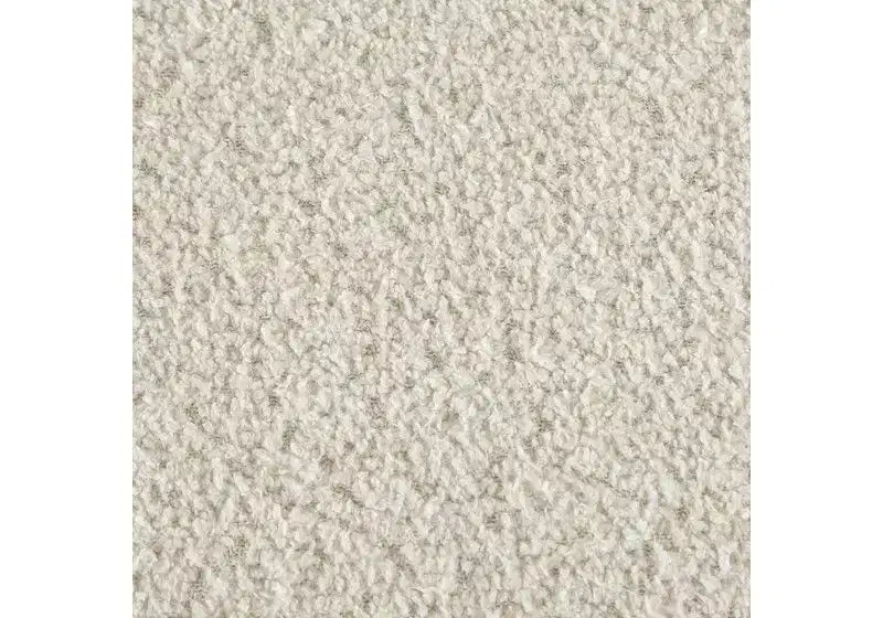 Panca Pouf da Fondo Letto da 48" in Peluche Boucle con Contenitore e Gambe in Legno, Capacità 181 kg