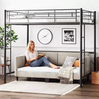 Daybed singolo imbottito in velluto a coste, comodo divano letto per gli ospiti