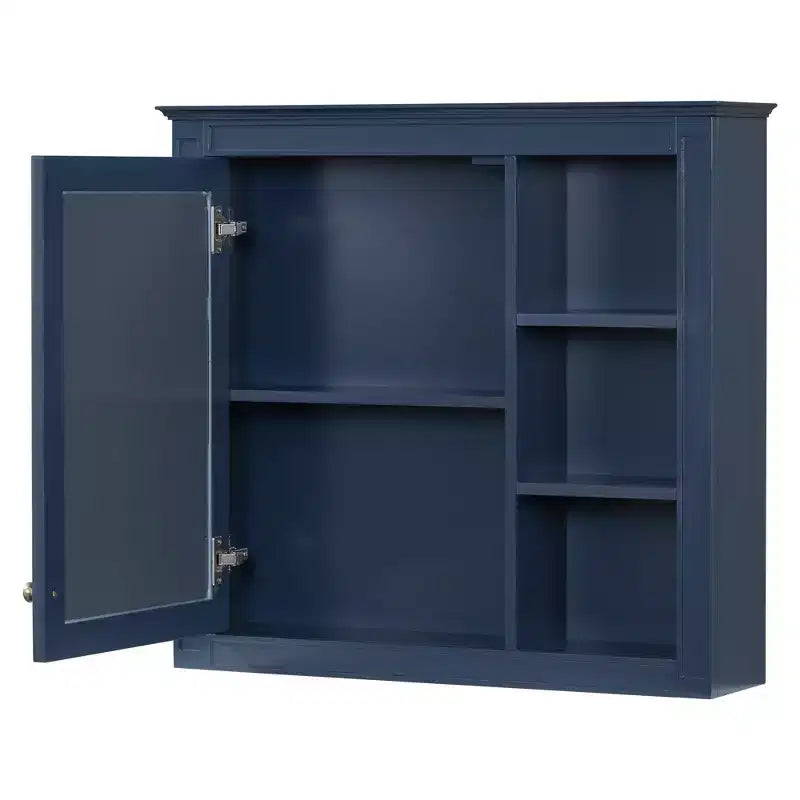 Mobile bagno da 75 cm con lavabo, mobiletto da bagno con cassetti e specchio, armadietto a specchio da bagno
