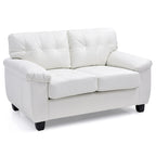 Divanetto Moderno Bianco Confortevole