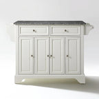 Isola da cucina in granito massiccio con finitura bianca - 18p x 51.5l x 36h