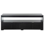 Mobile porta TV con 2 cassetti e 1 ripiano (adatto per TV a schermo piatto fino a 55") - 122x41x43 cm