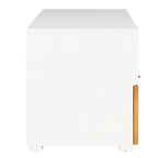 Mobile porta TV con 2 cassetti e 1 ripiano (adatto per TV a schermo piatto fino a 55") - 122x41x43 cm
