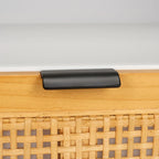 Mobile porta TV con 2 cassetti e 1 ripiano (adatto per TV a schermo piatto fino a 55") - 122x41x43 cm
