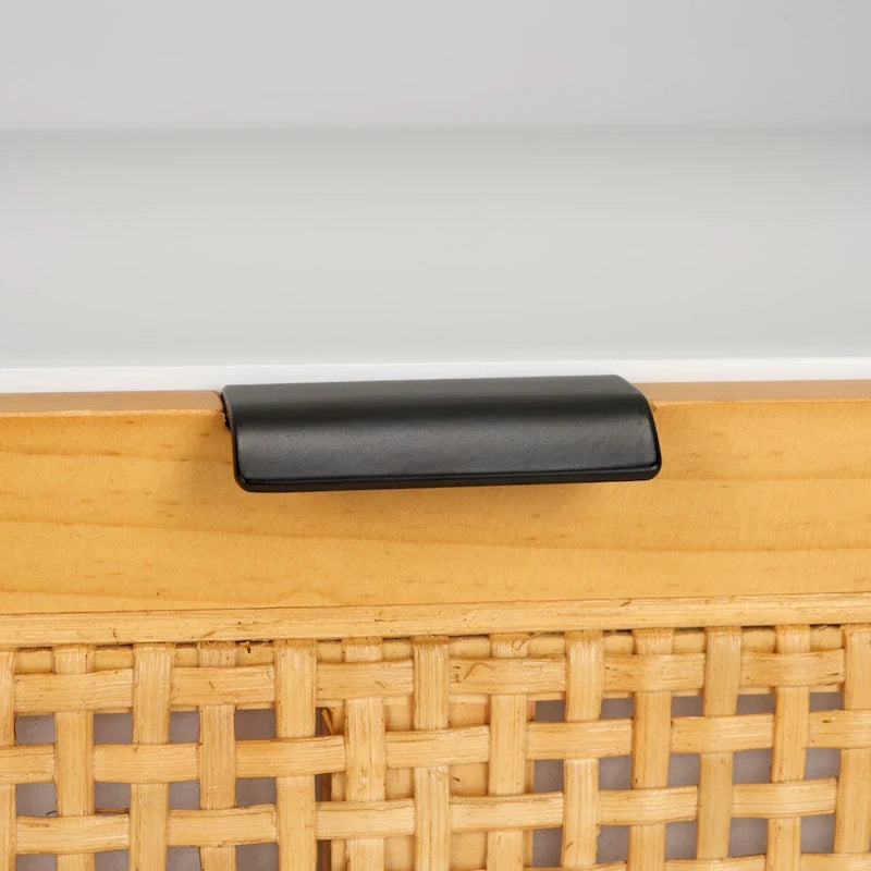 Mobile porta TV con 2 cassetti e 1 ripiano (adatto per TV a schermo piatto fino a 55") - 122x41x43 cm
