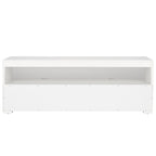 Mobile porta TV con 2 cassetti e 1 ripiano (adatto per TV a schermo piatto fino a 55") - 122x41x43 cm