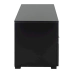 Mobile porta TV con 2 cassetti e 1 ripiano (adatto per TV a schermo piatto fino a 55") - 122x41x43 cm