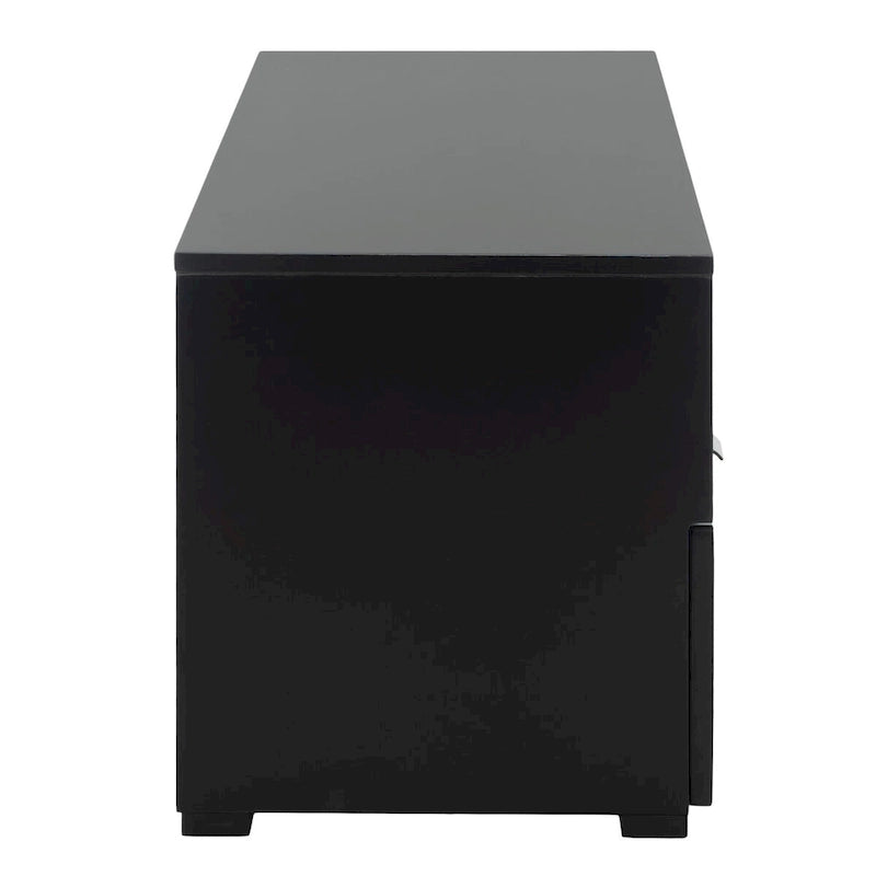 Mobile porta TV con 2 cassetti e 1 ripiano (adatto per TV a schermo piatto fino a 55") - 122x41x43 cm