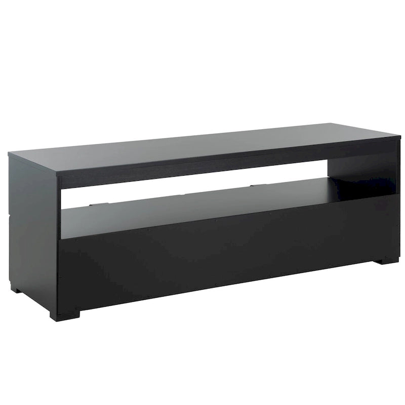 Mobile porta TV con 2 cassetti e 1 ripiano (adatto per TV a schermo piatto fino a 55") - 122x41x43 cm