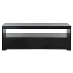 Mobile porta TV con 2 cassetti e 1 ripiano (adatto per TV a schermo piatto fino a 55") - 122x41x43 cm