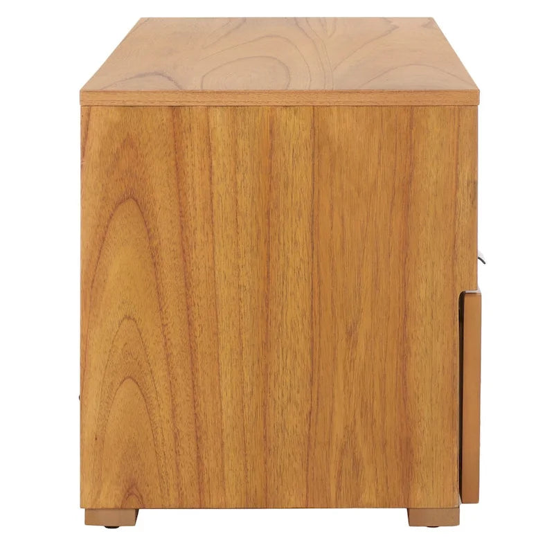 Mobile porta TV con 2 cassetti e 1 ripiano (adatto per TV a schermo piatto fino a 55") - 122x41x43 cm