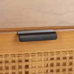 Mobile porta TV con 2 cassetti e 1 ripiano (adatto per TV a schermo piatto fino a 55") - 122x41x43 cm