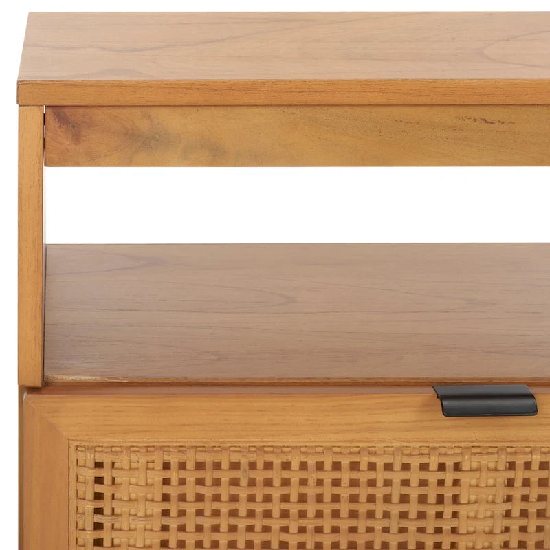 Mobile porta TV con 2 cassetti e 1 ripiano (adatto per TV a schermo piatto fino a 55") - 122x41x43 cm
