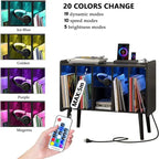Mobile giradischi a LED - 14.2P x 32.5L x 27.2A