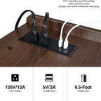 Mobile giradischi a LED - 14.2P x 32.5L x 27.2A