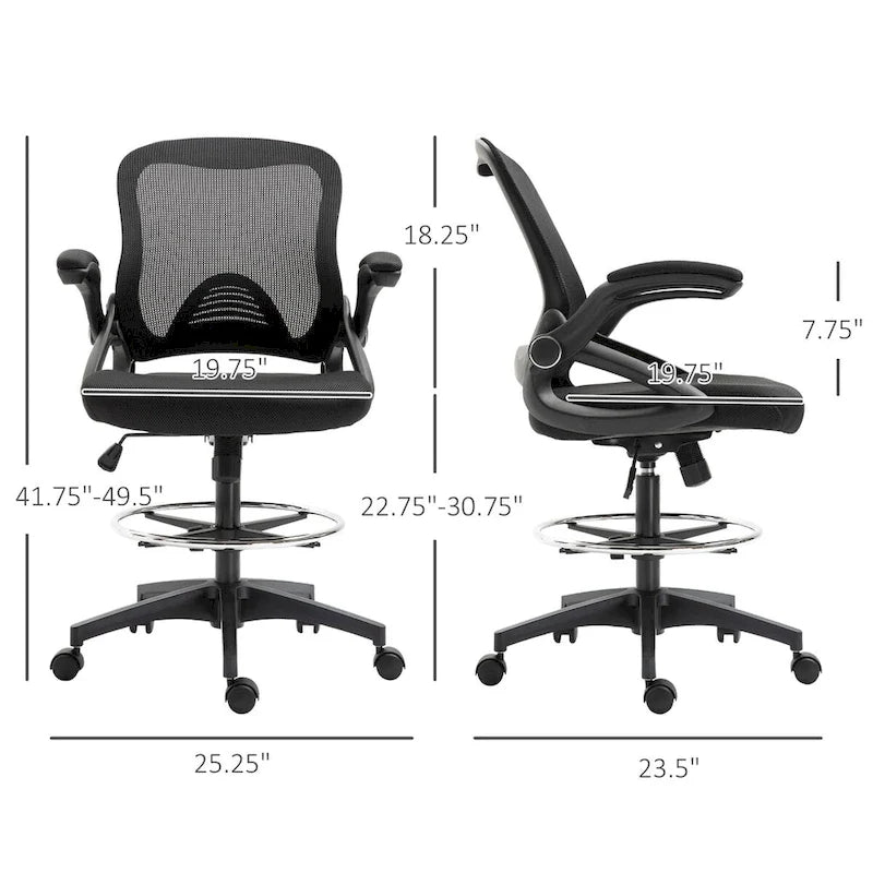 Sedia da ufficio con supporto lombare