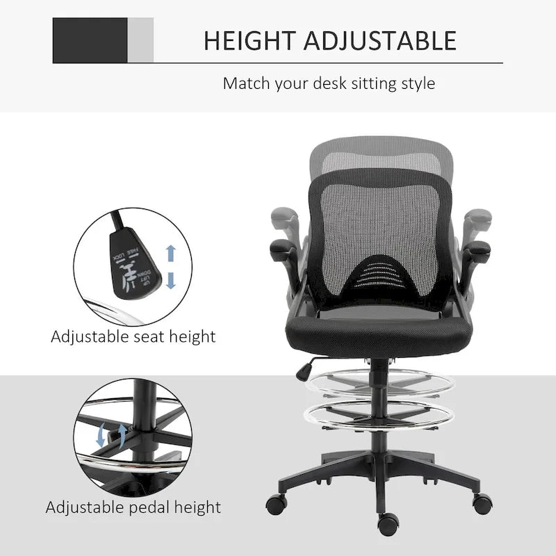 Sedia da ufficio con supporto lombare